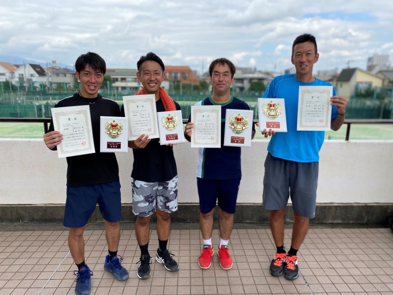 平塚テニス選手権大会🥇優勝おめでとうございます！